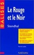 Cover of Le rouge et le noir, Stendhal
