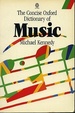 Cover of The Concise Oxford Dictionary of Music