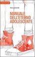 Cover of Manuale dell'eterno adolescente