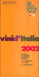 Cover of Vini d'Italia 2002