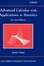 Cover of Advanced Calculus with Applications in Statistics