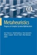 Cover of Metaheuristics