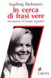 Cover of In cerca di frasi vere