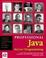 Cover of "Professional Java Server Programming"