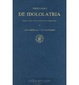 Cover of Tertullianus, De idololatria