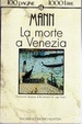 Cover of La morte a Venezia