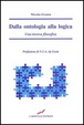 Cover of Dalla ontologia alla logica