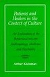 Cover of Patients and Healers in the Context of Culture