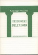 Cover of Dei doveri dell'uomo
