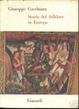 Cover of Storia del folklore in Europa