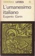 Cover of L'umanesimo italiano