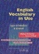 Cover of English Vocabulary in Use Upper-intermediate With answers