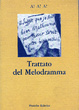 Cover of Trattato del melodramma