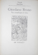 Cover of Giordano Bruno