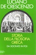 Cover of Storia della filosofia greca