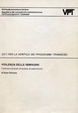 Cover of Violenza delle immagini