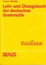 Cover of Lehr- Und Ubungsbuch Der Deutschen Grammatik