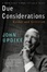Cover of Due Considerations