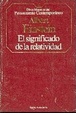 Cover of El significado de la Relatividad