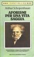 Cover of Aforismi per una vita saggia