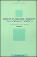 Cover of Appunti di calcolo numerico con software didattico