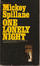 Cover of 'One Lonely Night'