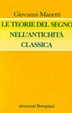 Cover of Le teorie del segno nell'antichità classica