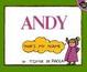 Cover of Andy That's My Name