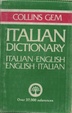 Cover of Collins Gem Italian English English Ital