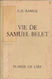 Cover of Vie de Samuel Belet