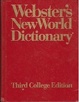 Cover of Webster's New World Dictionary of American English/Third College Edition