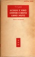 Cover of Acqua e vino Ommini e bestie Libro muto