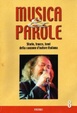 Cover of Musica & parole. Storie, tracce, temi della canzone d'autore italiana. Vol. 8