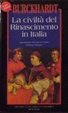 Cover of La civiltà del Rinascimento in Italia