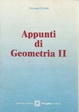 Cover of Appunti di Geometria II