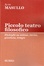Cover of Piccolo teatro filosofico
