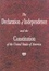 Cover of "The Declaration of Independence and the Constitution of the United States"