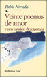 Cover of Veinte poemas de amor y una canción desesperada