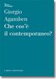 Cover of Che cos'è il contemporaneo?