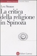 Cover of La critica della religione in Spinoza
