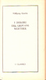 Cover of I dolori del giovane Werther