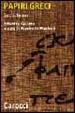 Cover of Papiri greci