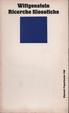 Cover of Ricerche filosofiche