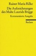 Cover of Die Aufzeichnungen des Malte Laurids Brigge