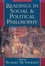 Cover of "Readings in Social and Political Philosophy"