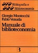 Cover of Manuale di biblioteconomia