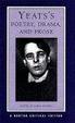 Cover of Yeats's Poetry, Drama, and Prose
