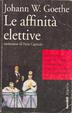 Cover of Le affinità elettive