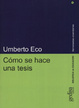 Cover of Como Se Hace Una Tesis