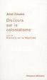 Cover of Discours sur le colonialisme